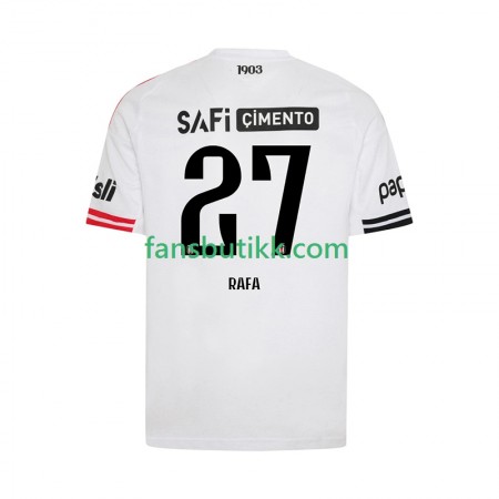 Fotballdrakt Besiktas Rafa Silva 27 Hjemmetrøye 2025-2026 Kortermet
